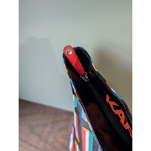 Karl Lagerfeld Paris Geometric Multicolor Tote Bag Purse Excellent Condition - Picture 7 of 15